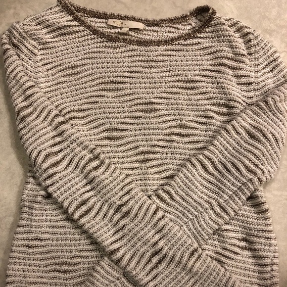 Maje knit metallic long sleeves tops - Picture 4 of 5